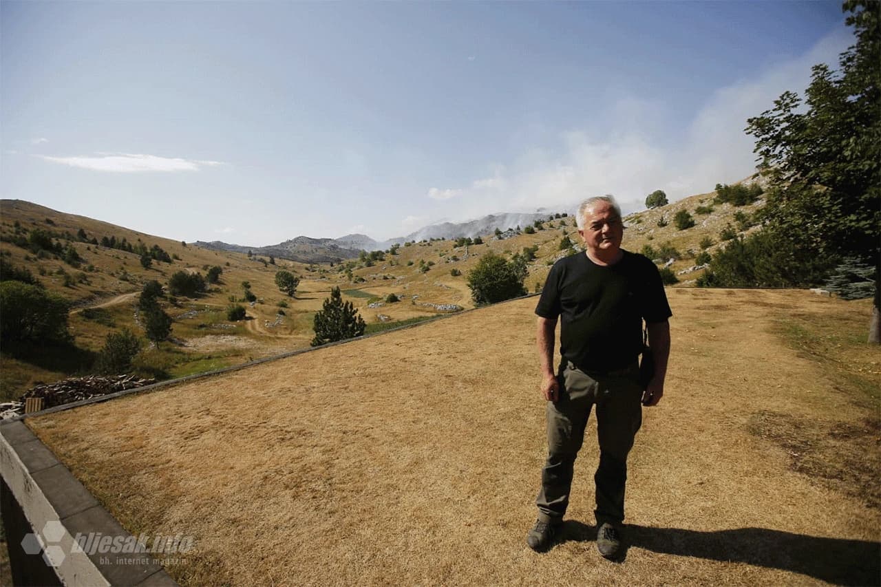 Borba s vatrenom stihijom na Čabulji