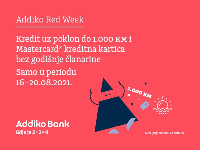 Addiko Red Week ponude