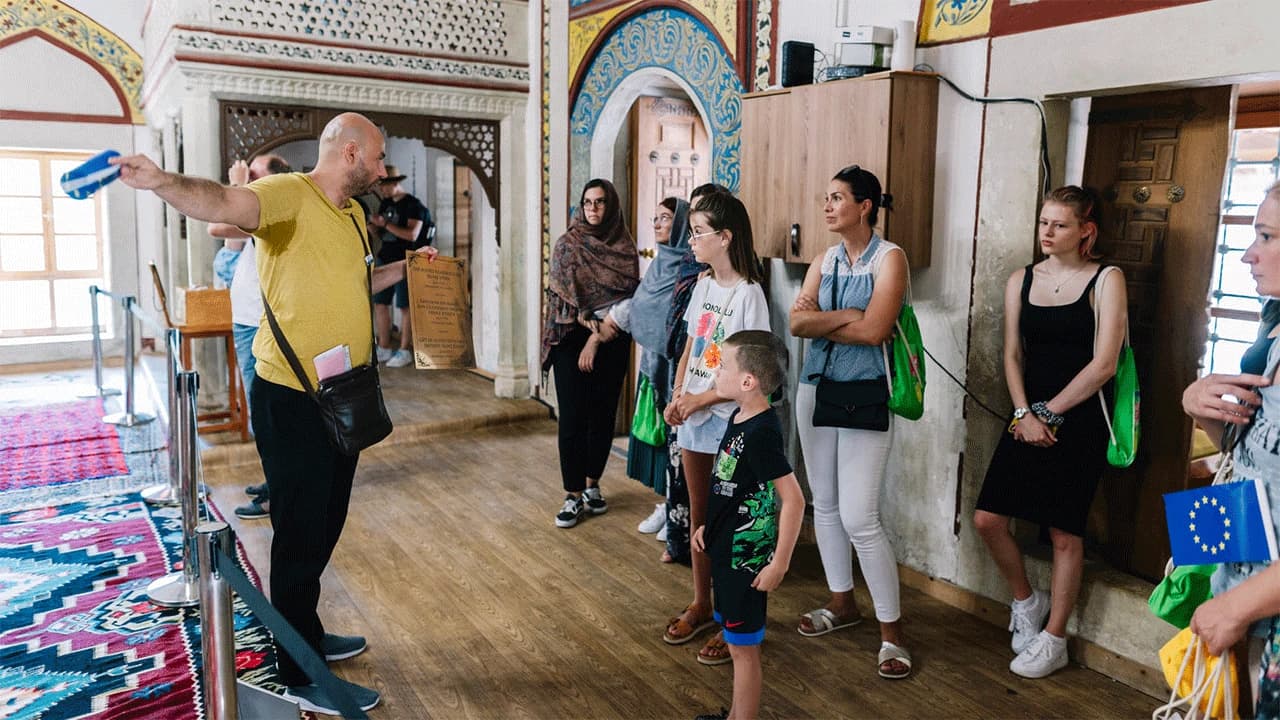 Obišli su i Megmed-pašinu džamiju.