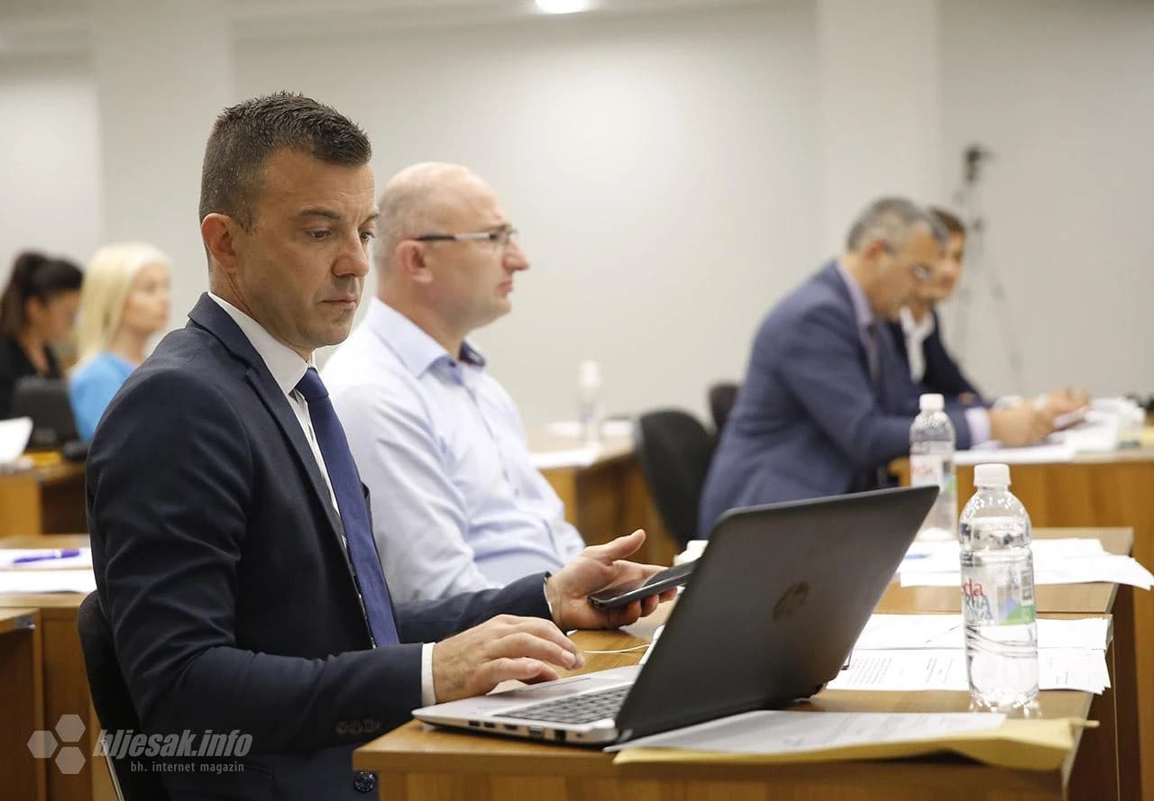 Sa Četrnaeste (XIV) sjednice Skupštine Hercegovačko-neretvanske županije