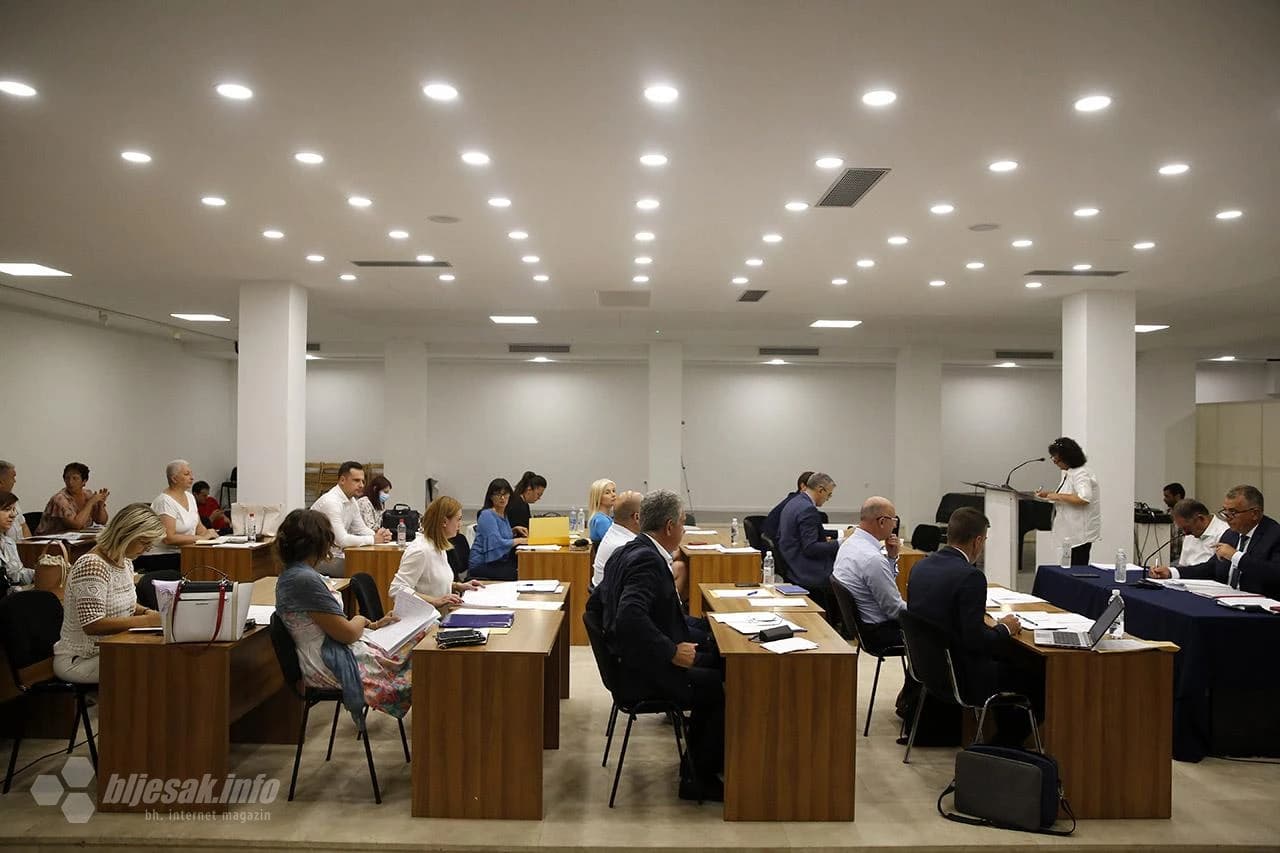 Sa Četrnaeste (XIV) sjednice Skupštine Hercegovačko-neretvanske županije