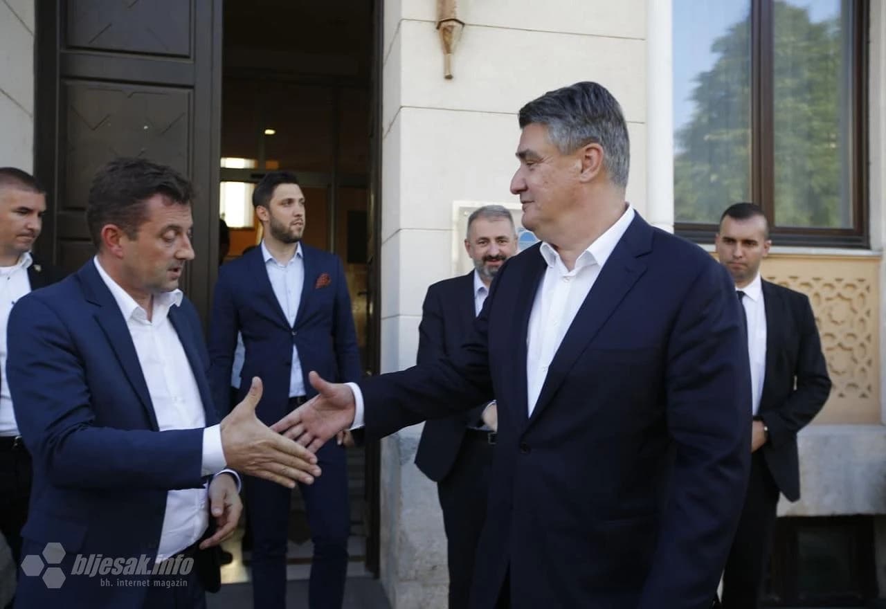 Milanović se sastao s Kordićem u Mostaru