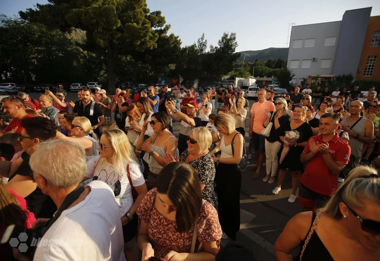 Zlatna Lana Pudar dočekana u Mostaru