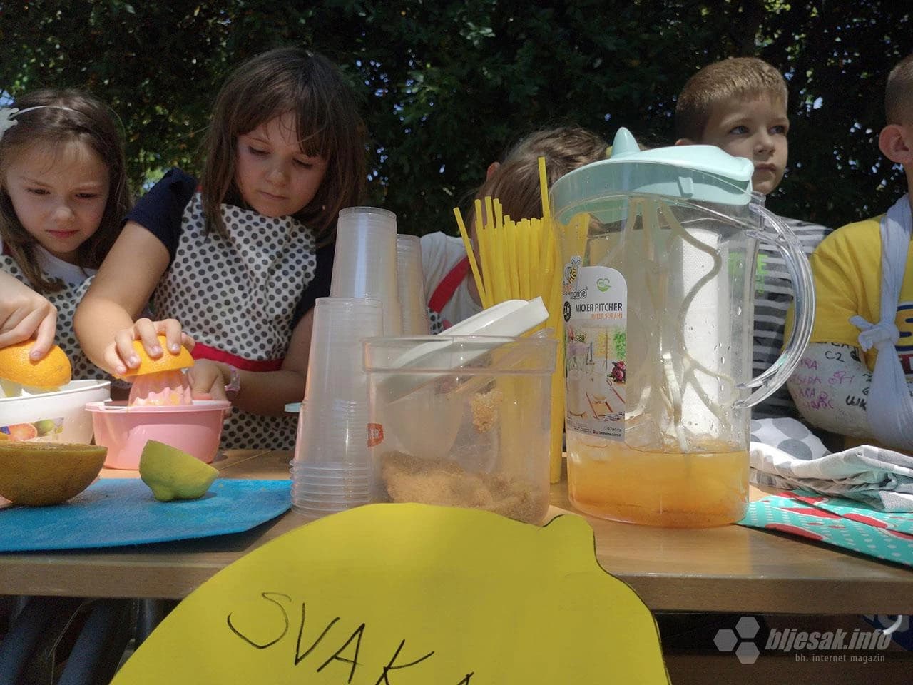 Malene ručice, veliko osvježenje