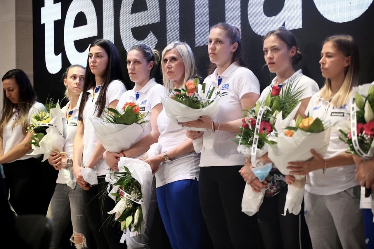 U Sarajevu svečano dočekana bh. ženska košarkaška reprezentacija