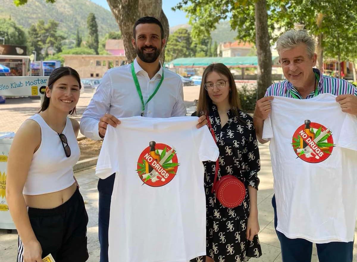 Akcija mladih u Mostaru