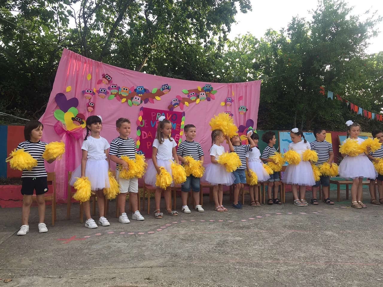 Oproštaj mališana od vrtića