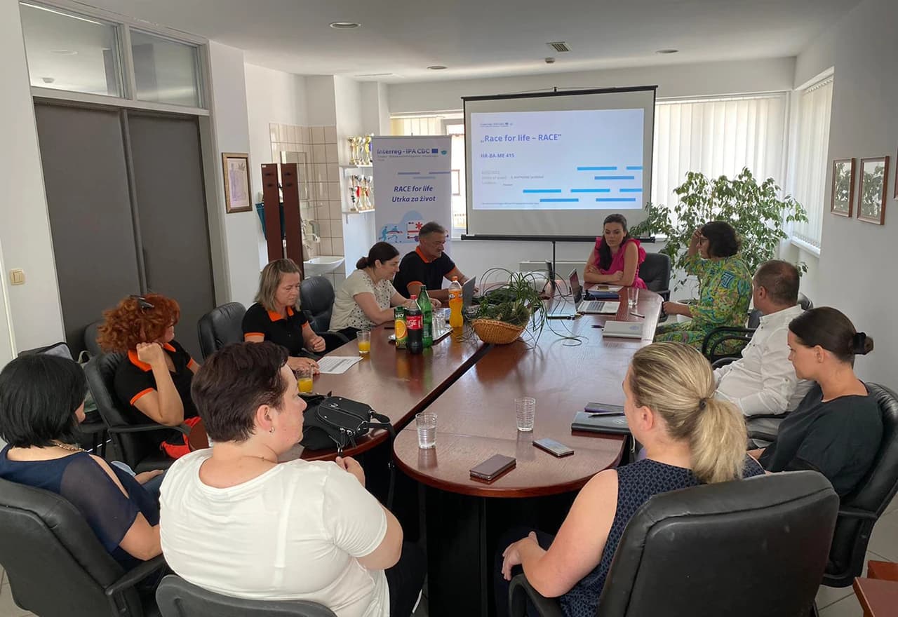 Održan šesti sastanak upravljačkog tima projekta Race