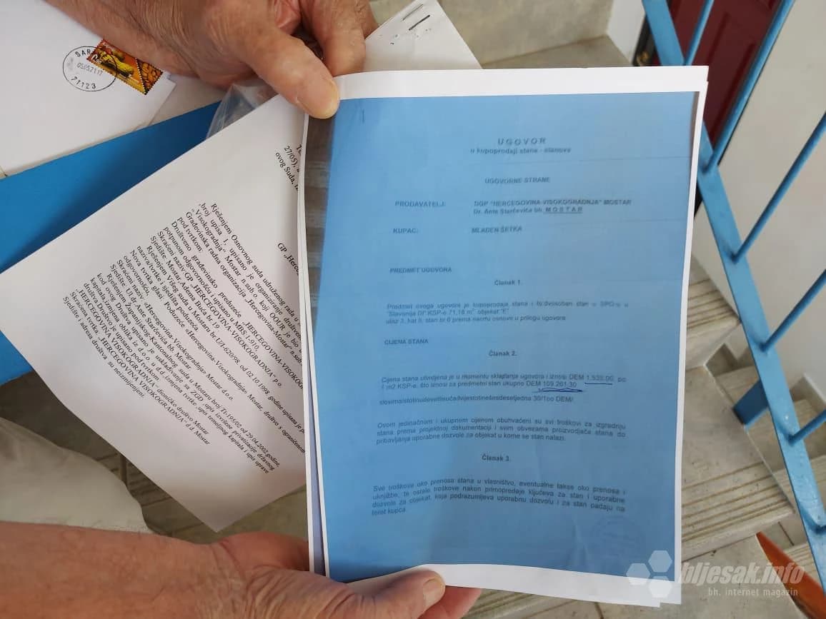 Još jedna deložacija u Mostaru   