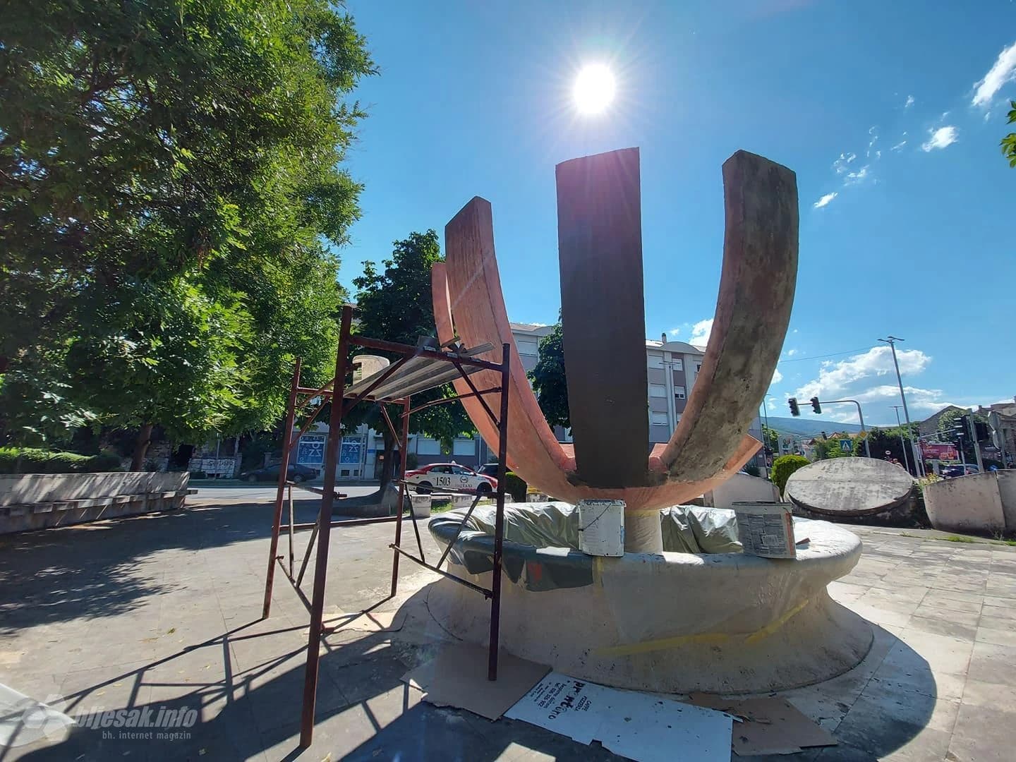 Dotjeruje se spomenik antifašistima kod Doma zdravlja