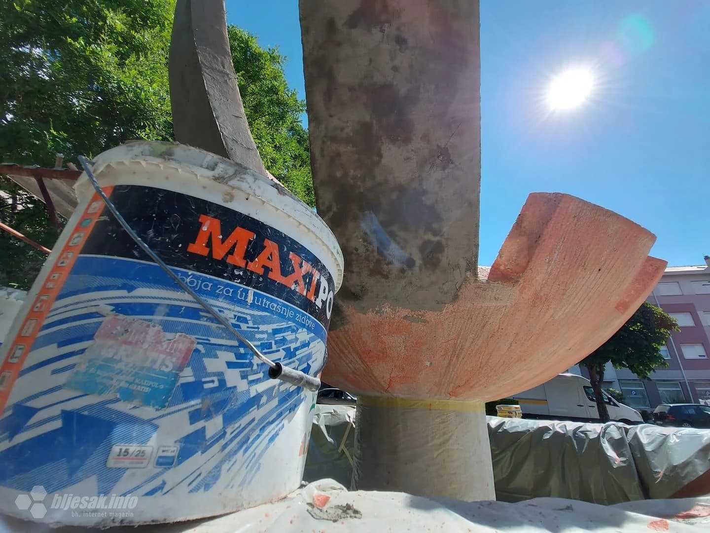 Dotjeruje se spomenik antifašistima kod Doma zdravlja