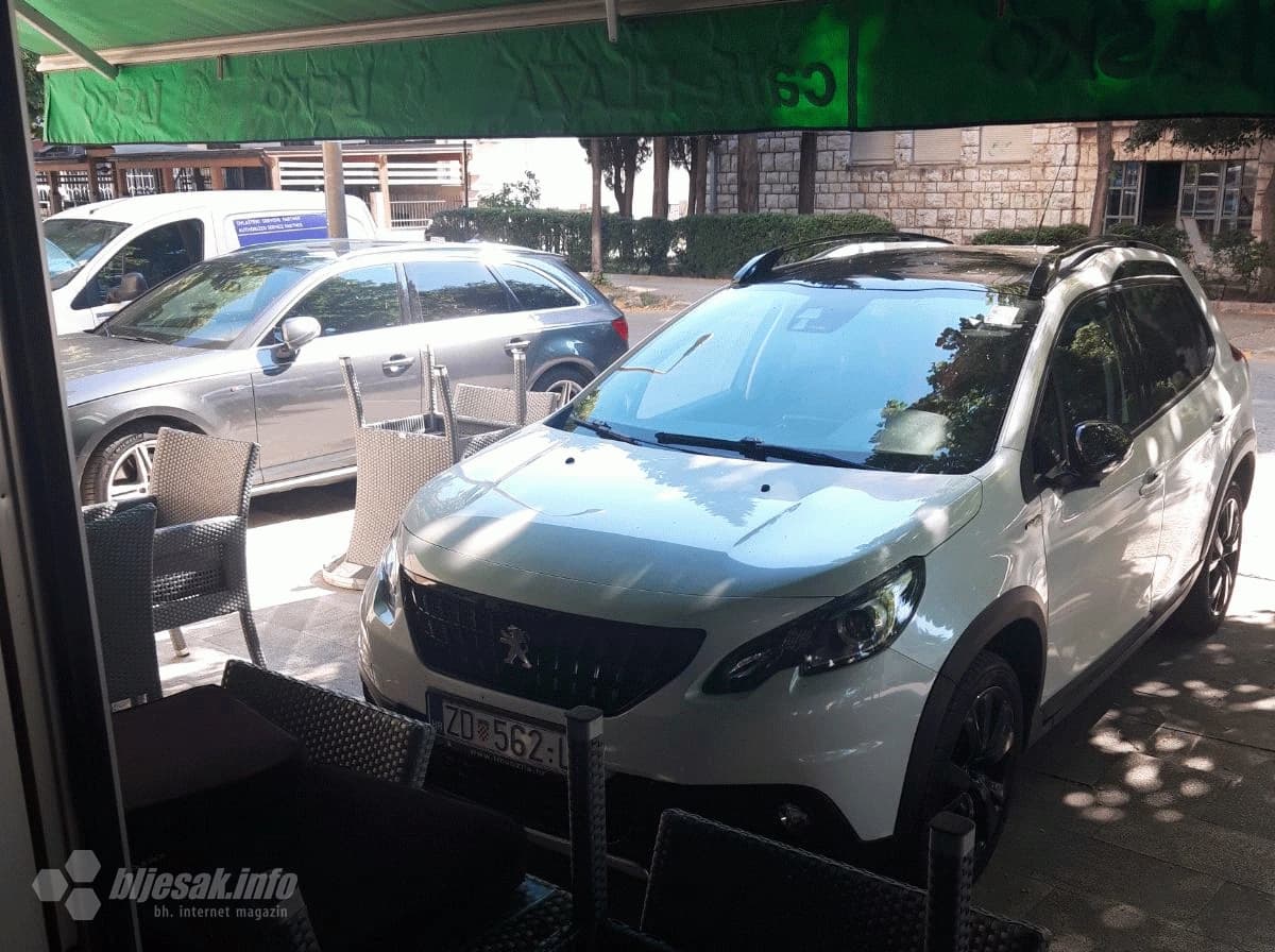 Nesavjesni vozač svog ljubimca parkirao na pločnik i terasu kafića