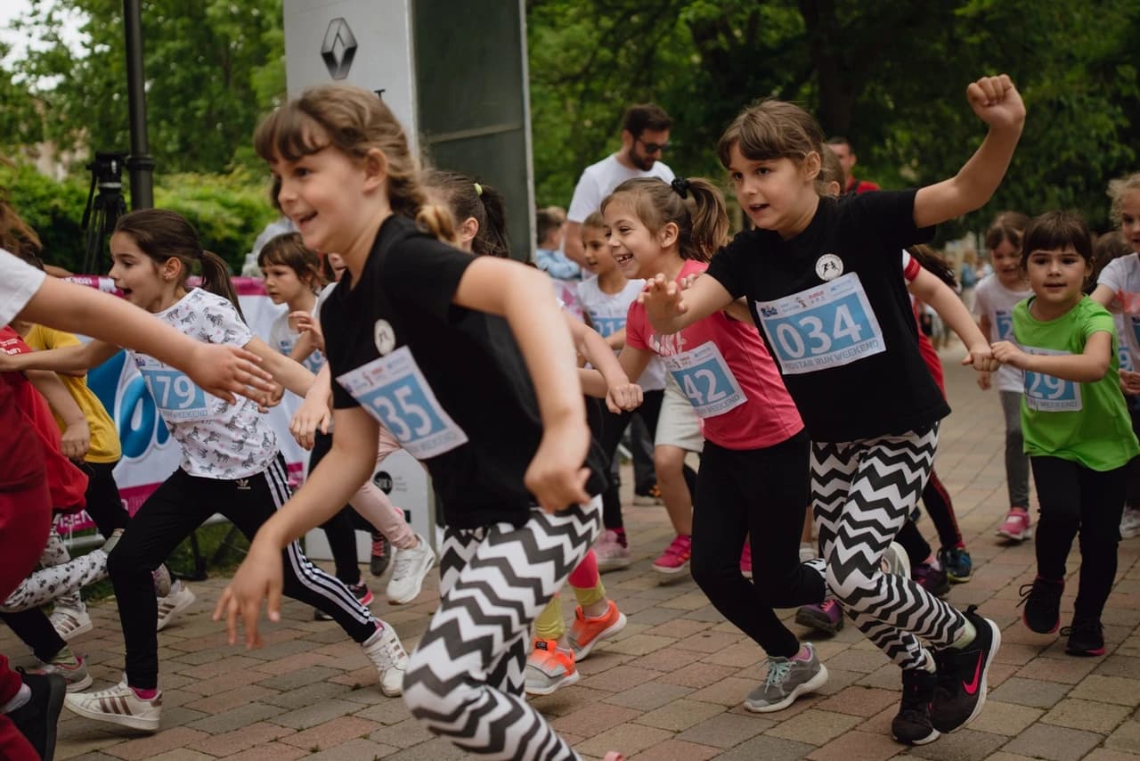 Više od 300 djece sudjelovalo u utrci u Mostaru