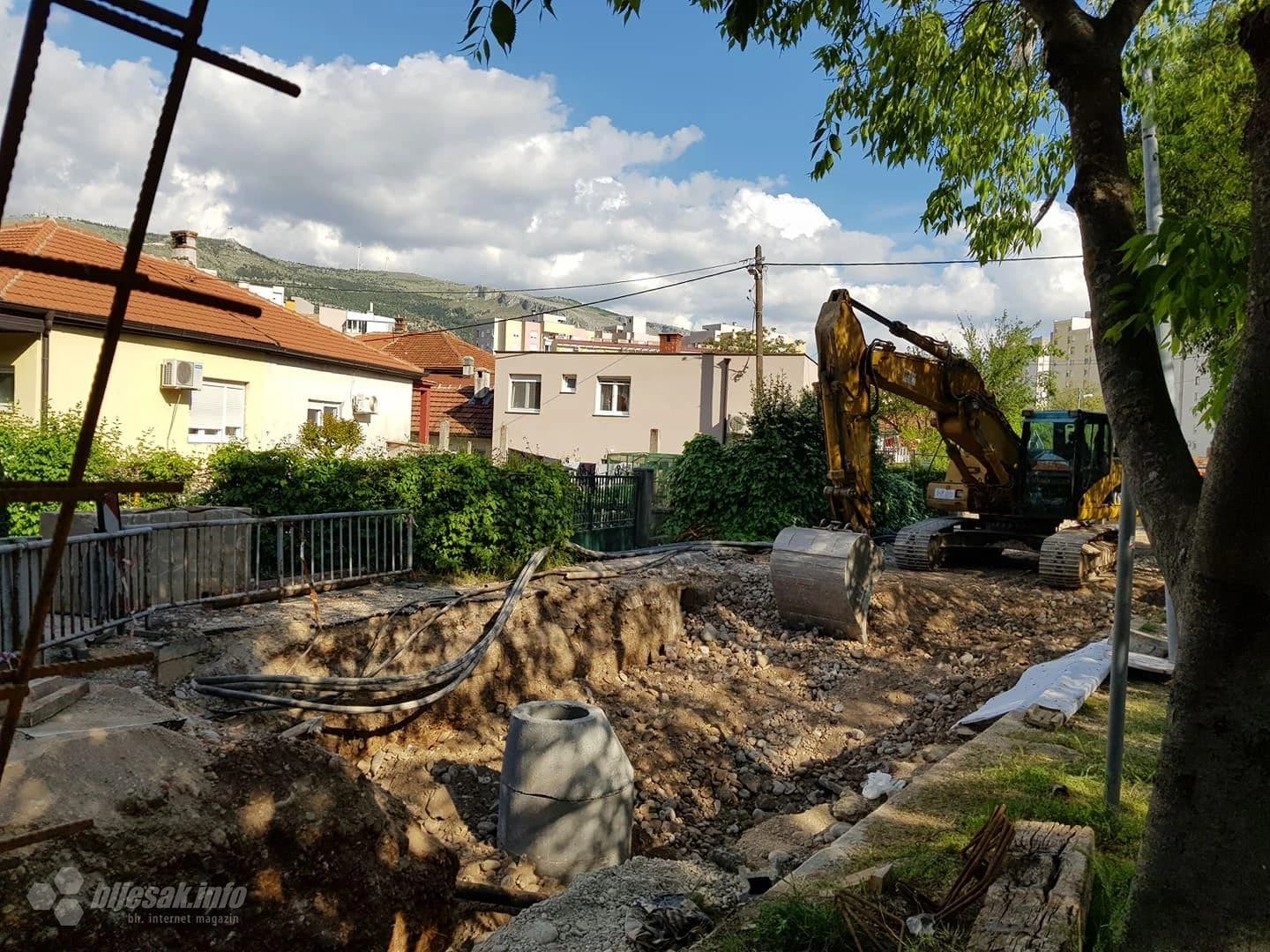 Nastavlja se izgradnja kolektora u Mostaru