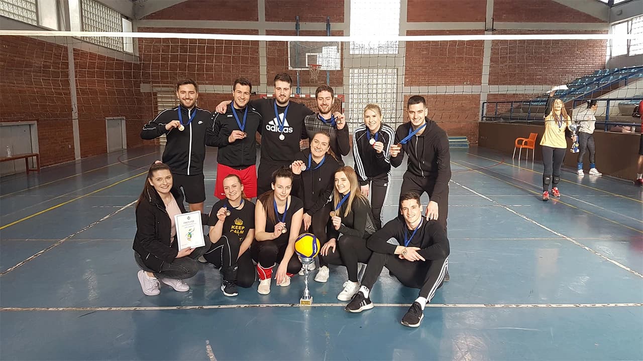 3. mjesto osvojila je ekipa Studenti