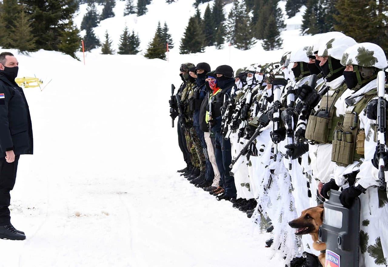 Vježba talačke situacije na skijalištu, oslobađanja i zbrinjavanja talaca
