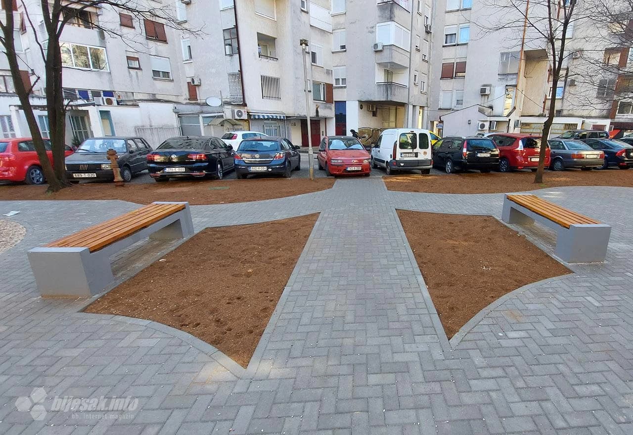 Uređen park Staro igralište u naselju Strelčevina