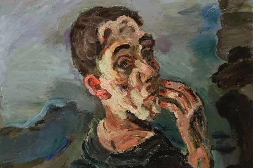Oskar Kokoschka, Autoportret