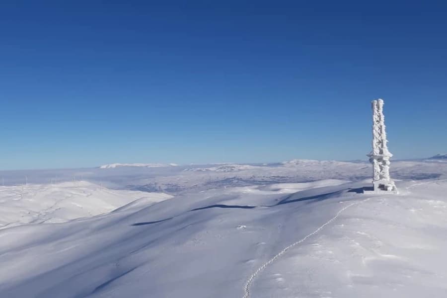 Zimski uspon na Tušnicu
