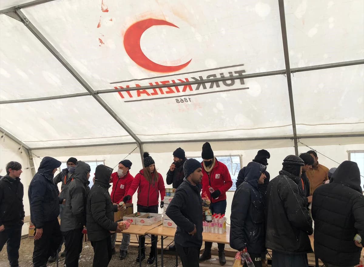 Neki m igranti  nisu imali ni obuće na nogama