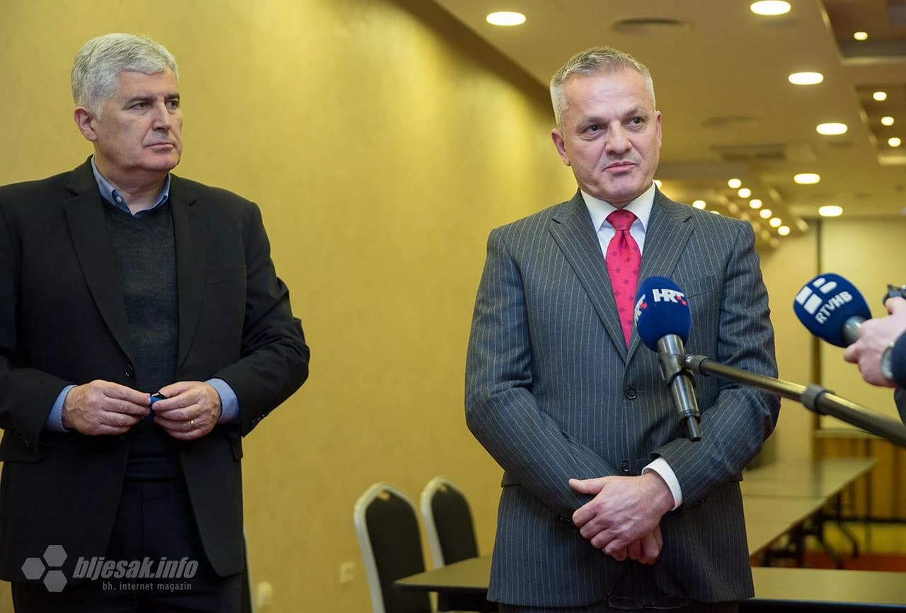 Dragan Čović i Zvonko Milas