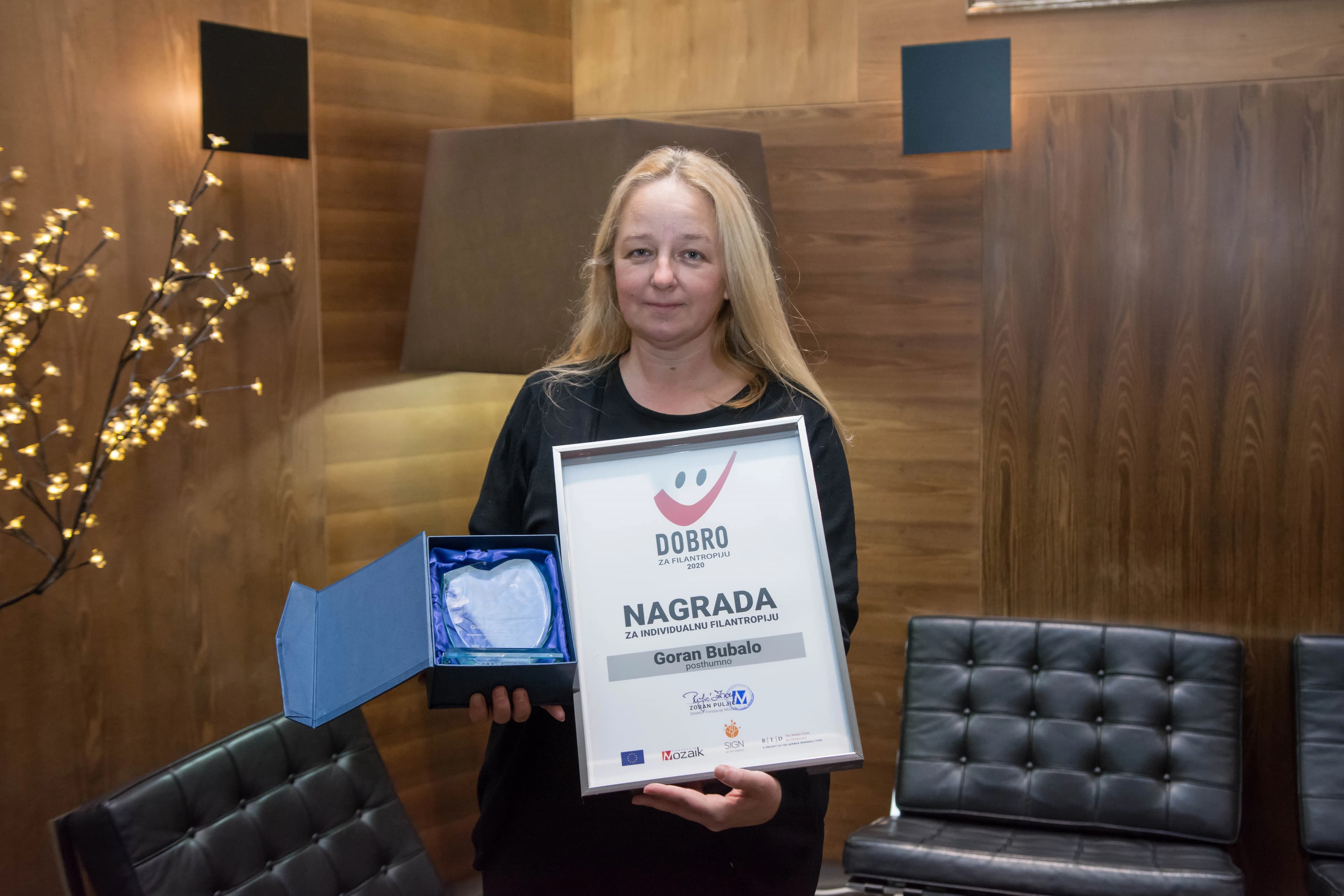 Uručene nagrade i priznanja DOBRO za filantropiju 2020