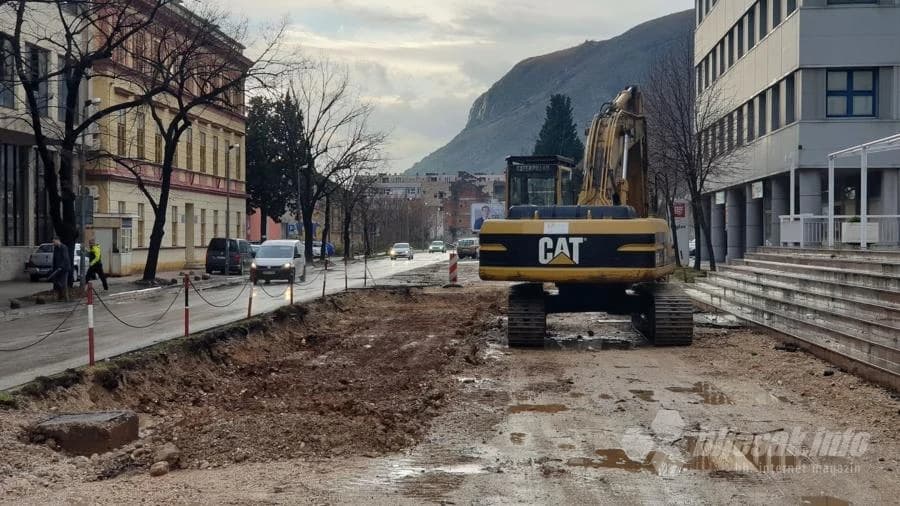 Užurbano se gradi gradska magistrala u Mostaru