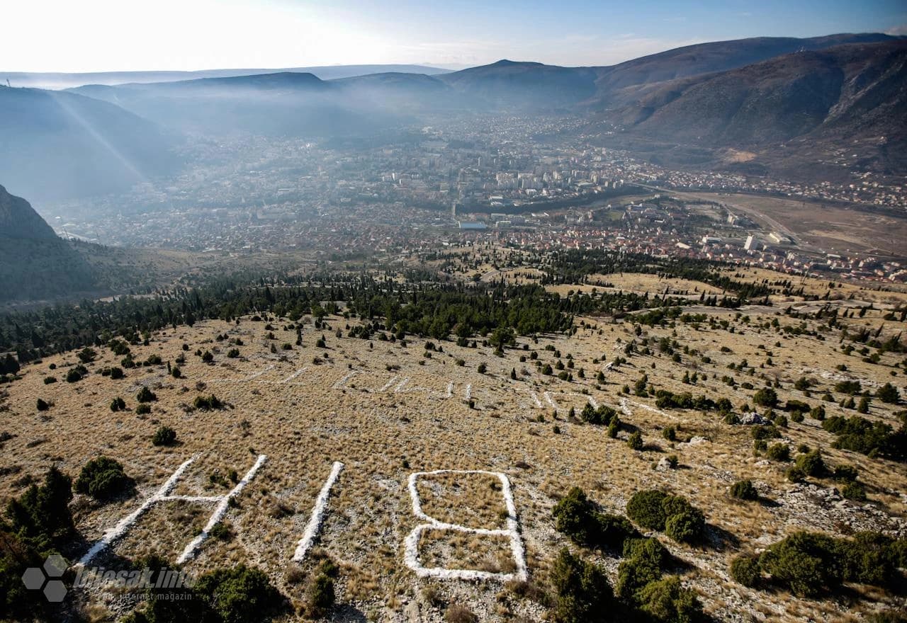 Skywalk iznad Mostara