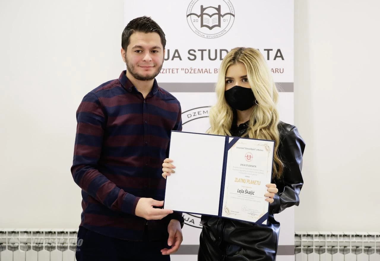 Dodjela zlatnih plaketa najboljim studentima