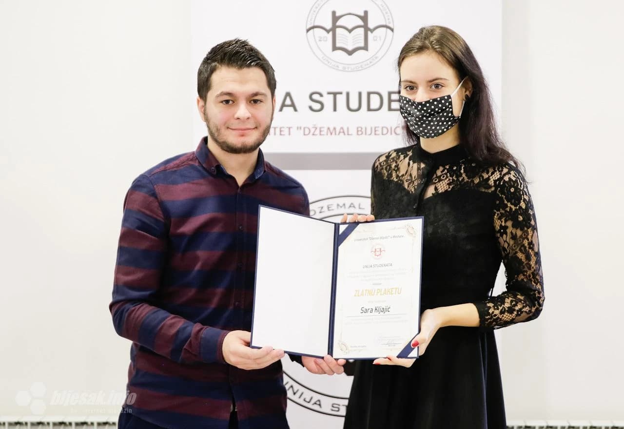 Dodjela zlatnih plaketa najboljim studentima