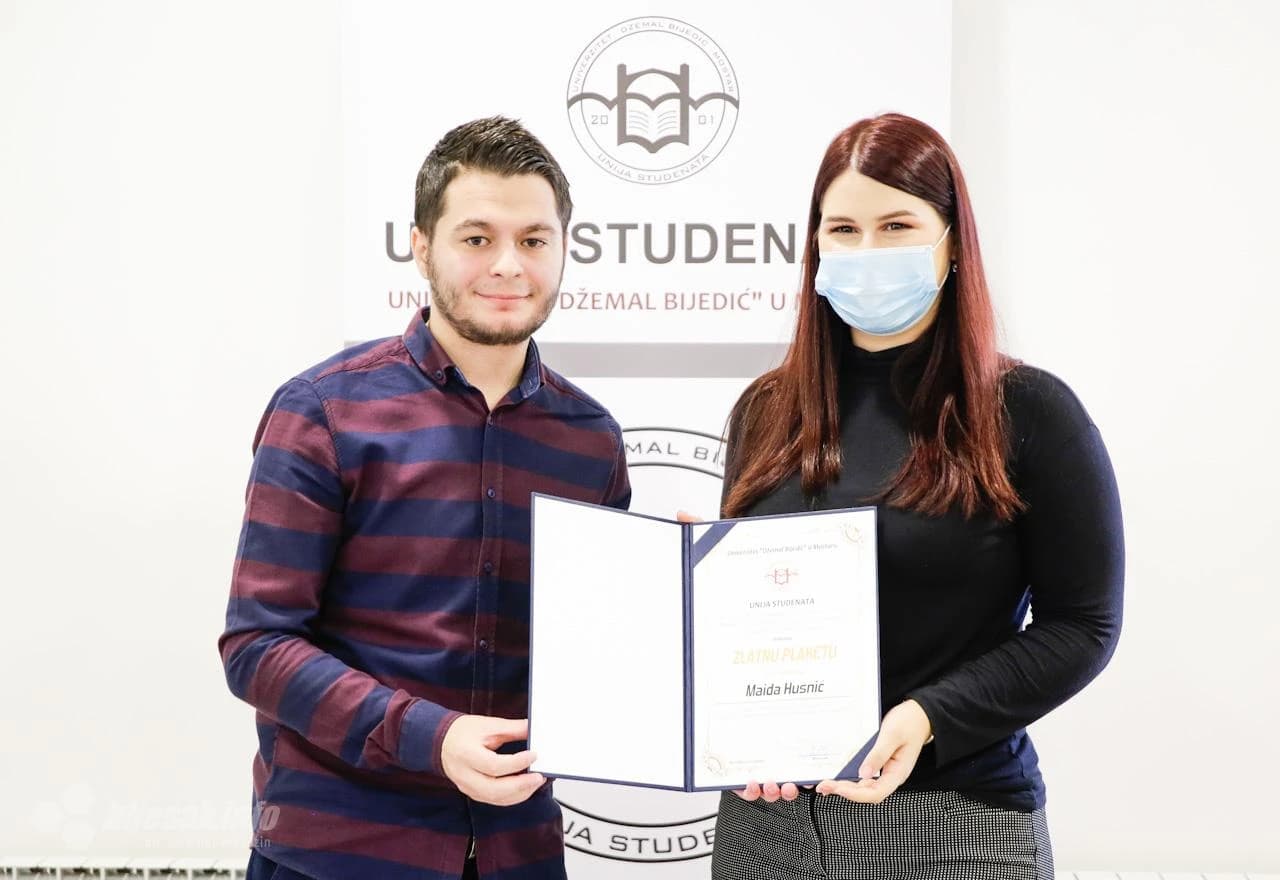 Dodjela zlatnih plaketa najboljim studentima