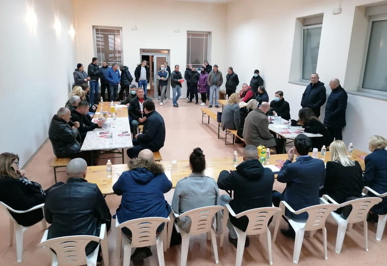 Predstavljanje kandidata liste 'Ostajte ovdje' je održano u naselju Baćevići
