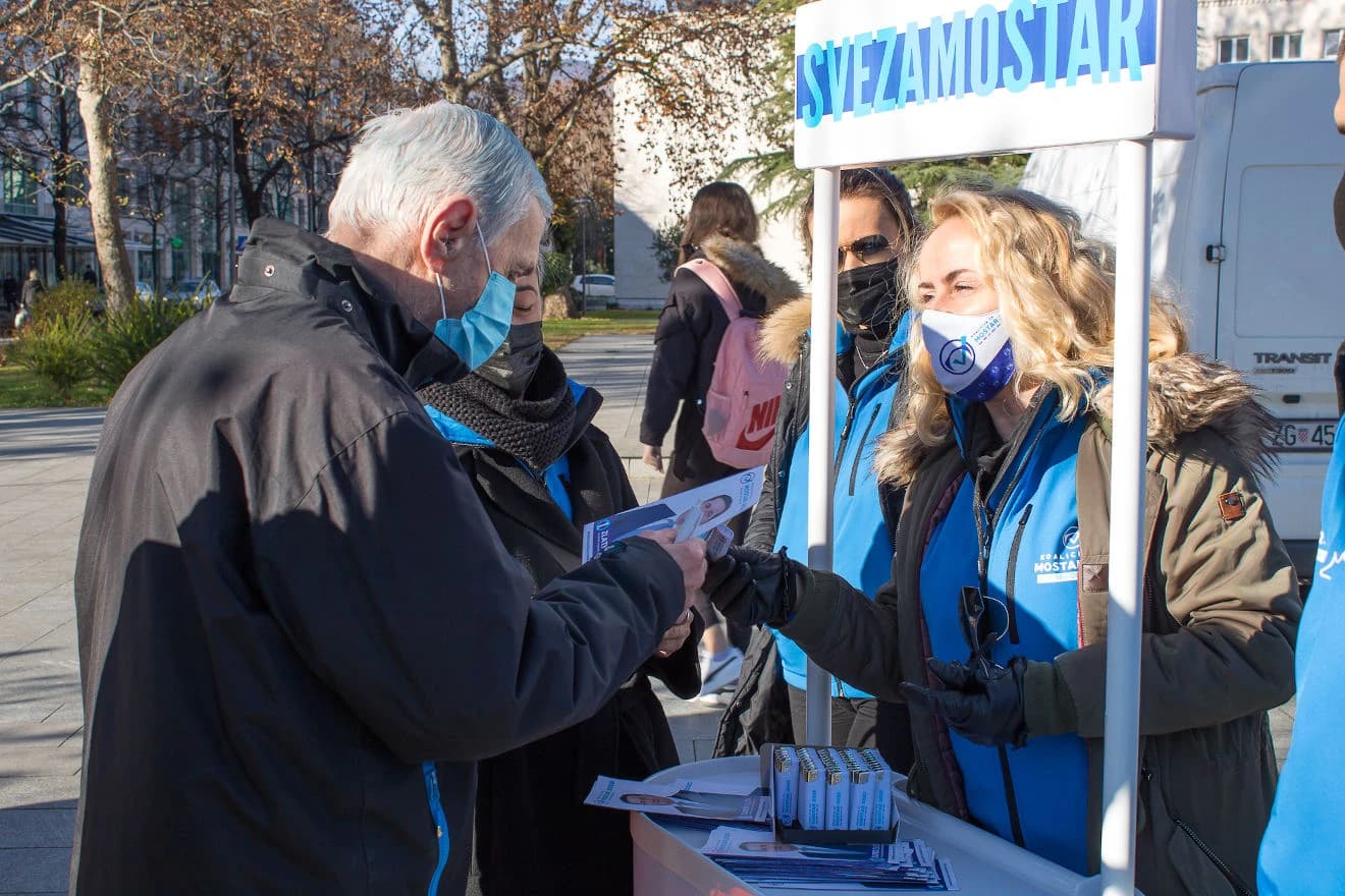 Kandidati Koalicije za Mostar na Rondou i Balinovcu