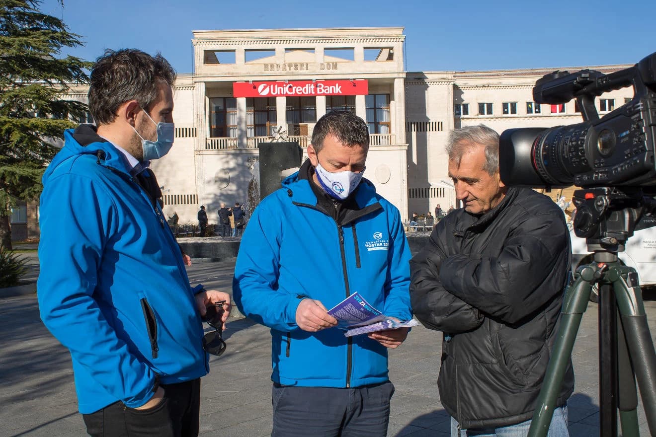 Kandidati Koalicije za Mostar na Rondou i Balinovcu