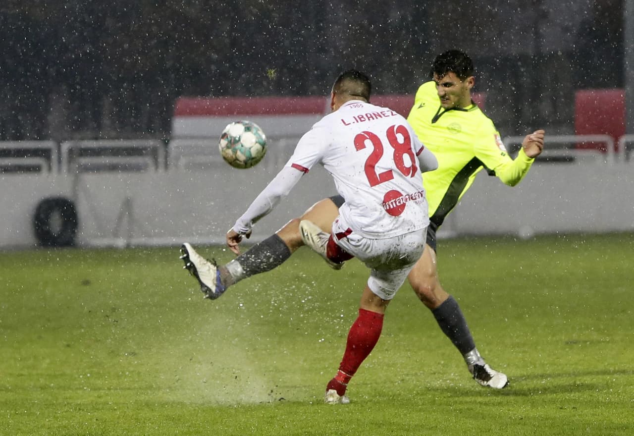 Ibanez na utakmici protiv Željezničara