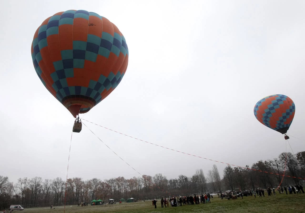 Festival balona na vrući zrak održan je u Kijevu