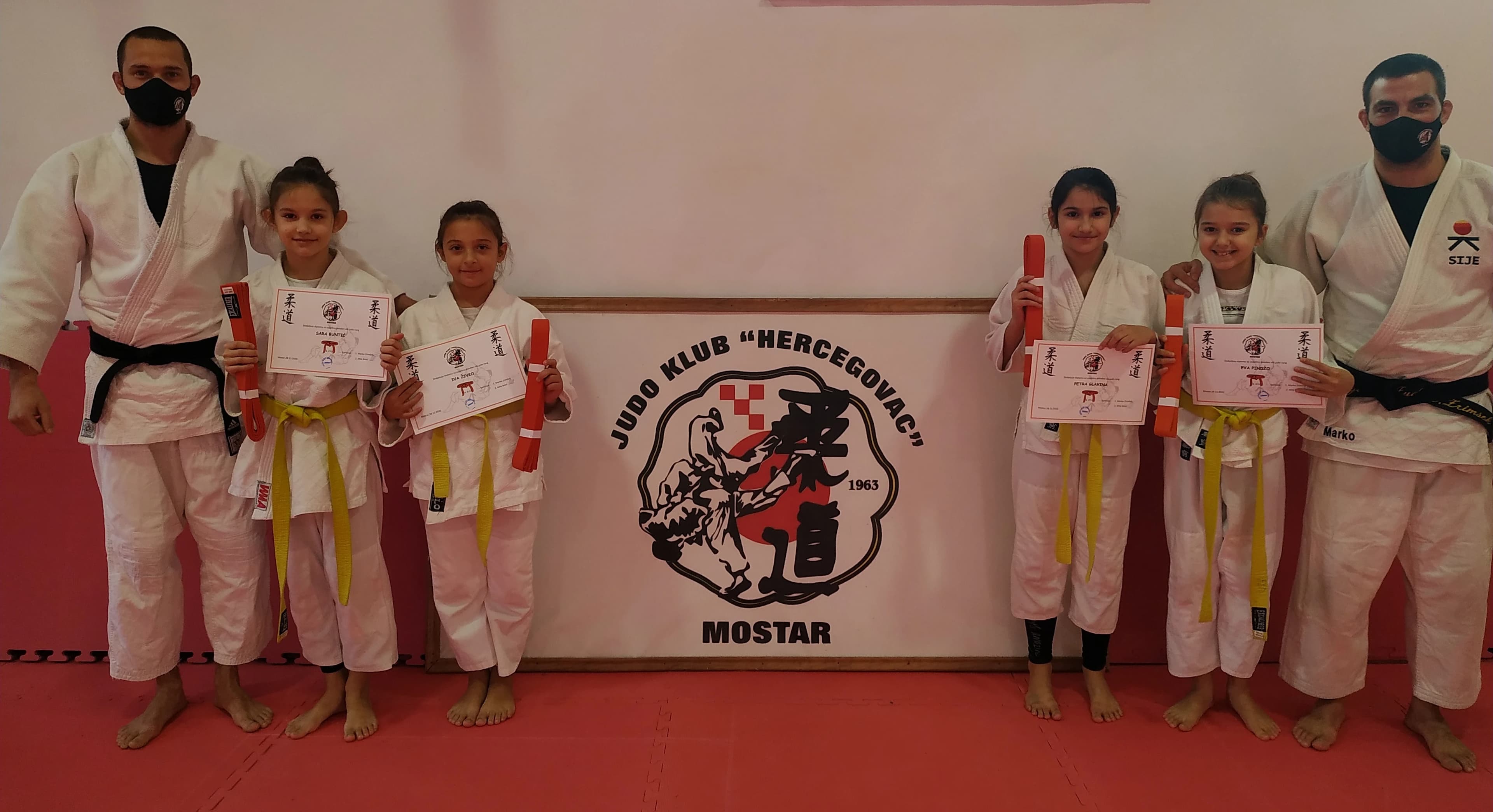 35 kandidata JK Hercegovac uspješno položilo za viši judo stupanj