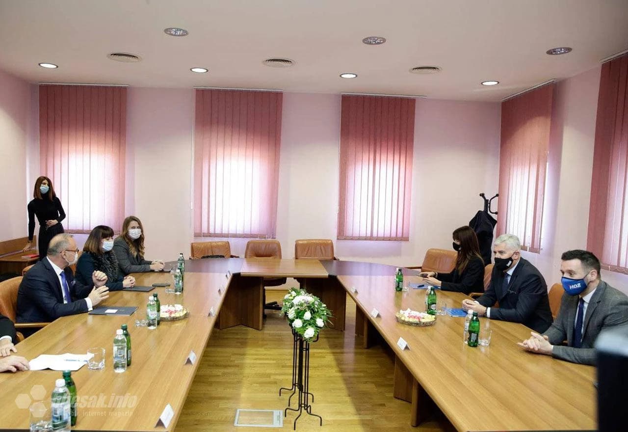 Hrvatsko izaslanstvo u Mostaru