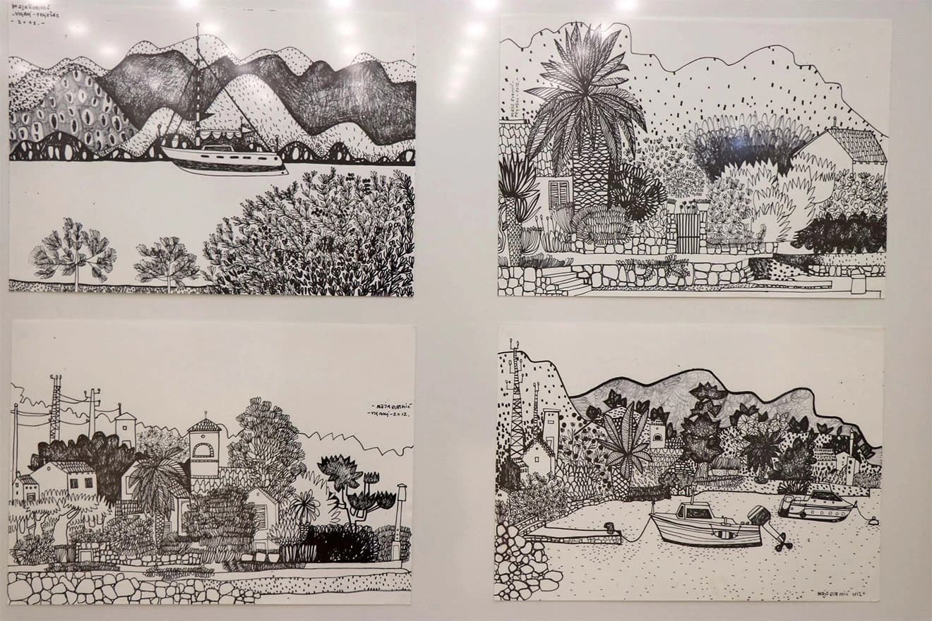 Retrospektivna izložba akademske slikarice Maje Rubinić 