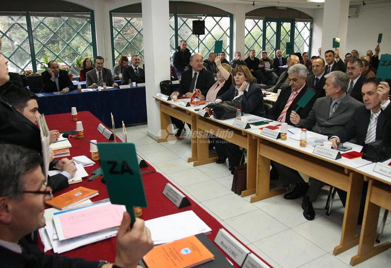 Sjednica Gradskog vijeća Grada Mostara (arhiv)