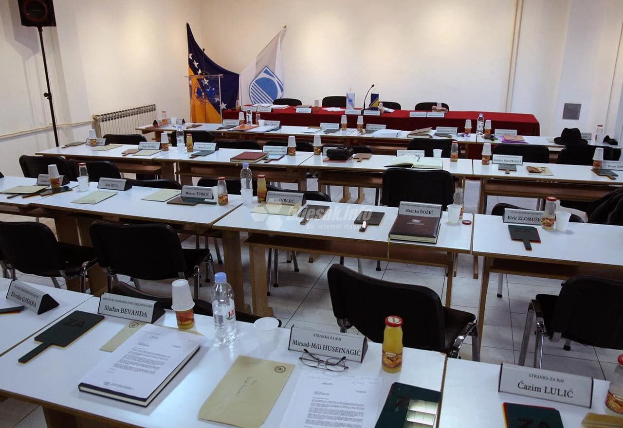 Sjednica Gradskog vijeća Grada Mostara (arhiv)