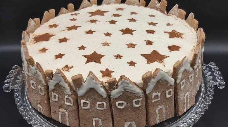 Zamamna špekulas torta bez pečenja