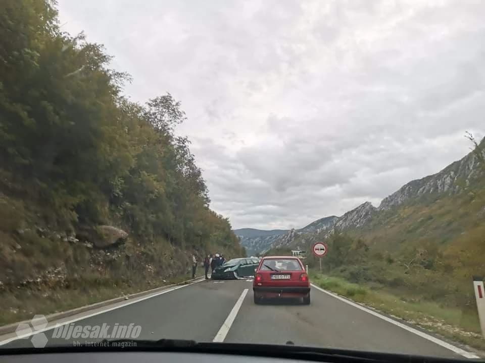 Prometna u Grabovici, udario u brdo