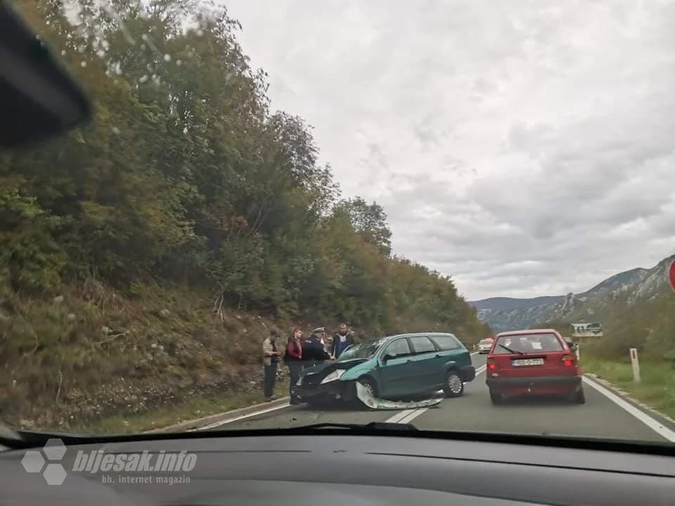 Prometna u Grabovici, udario u brdo