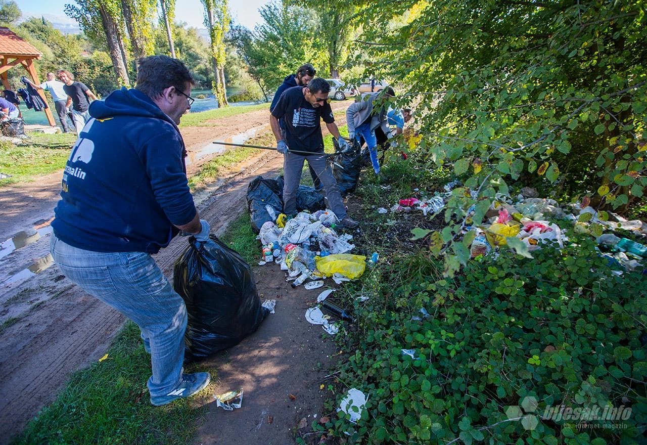 Akcija čišćenja Rekreacijsko-sportskog centra Bunica