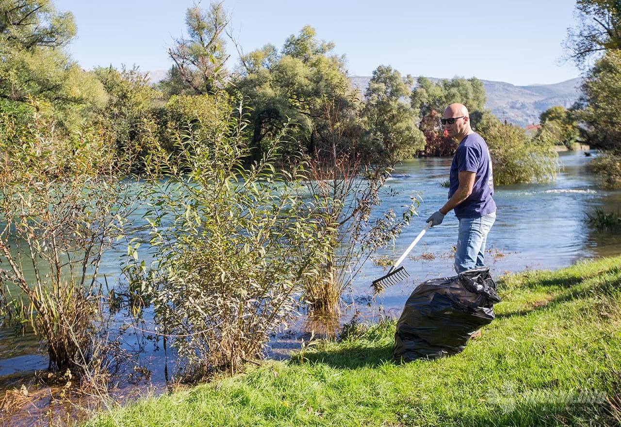 Akcija čišćenja Rekreacijsko-sportskog centra Bunica