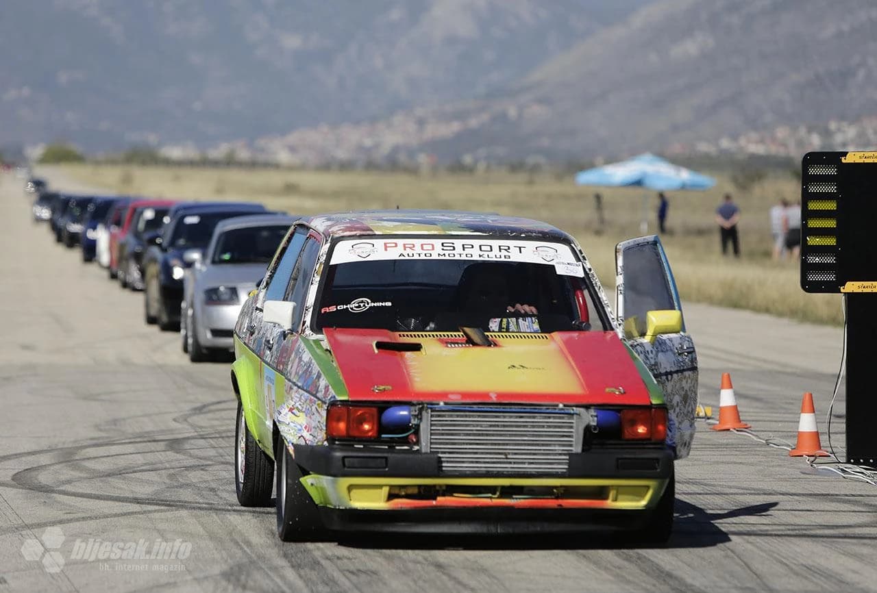 Na mostarskoj pisti započela utrka ubrzanja, jedina u BiH ove godine
