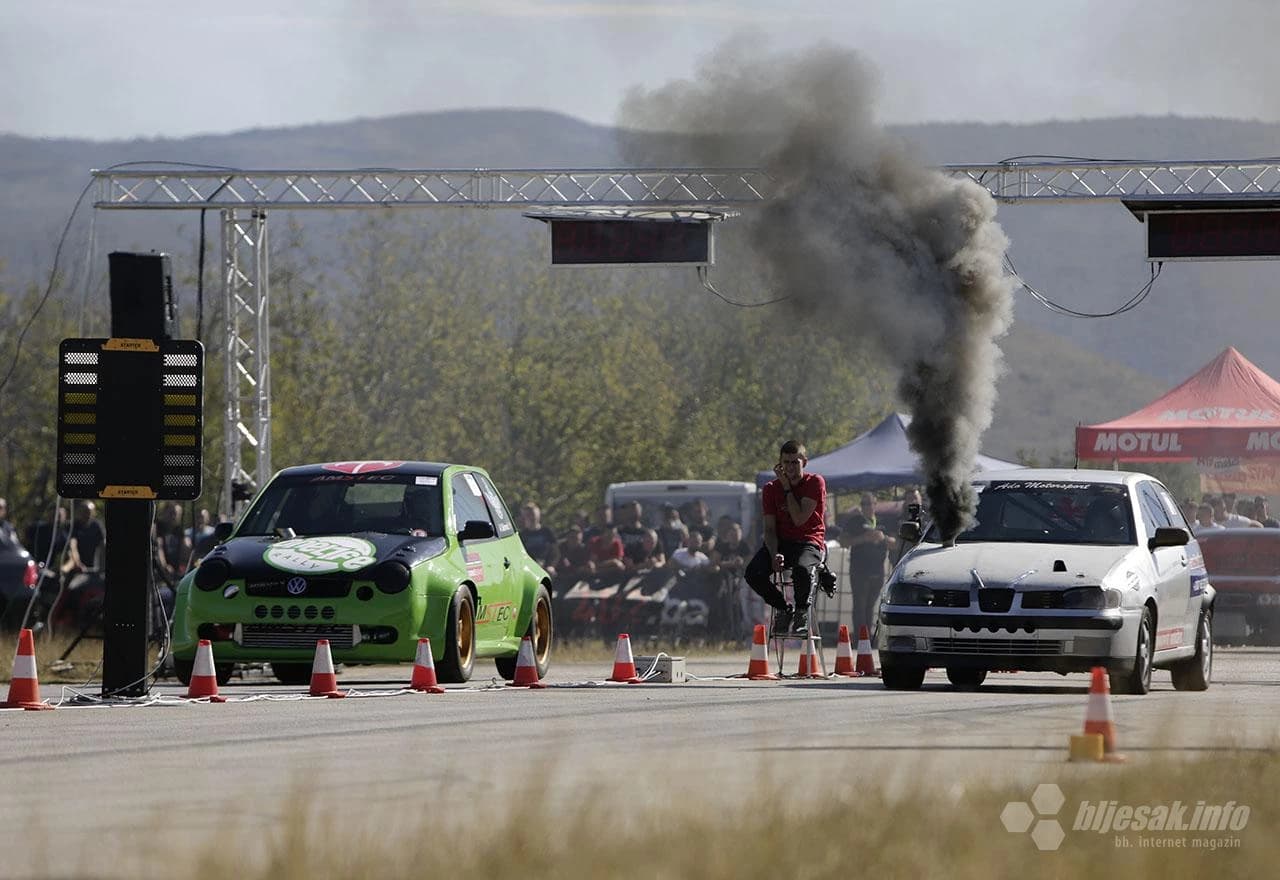 Na mostarskoj pisti započela utrka ubrzanja, jedina u BiH ove godine