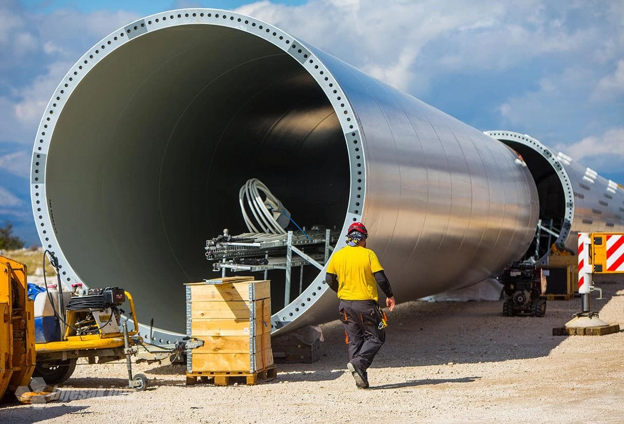 Počela montaža vjetroelektrana na Podveležju