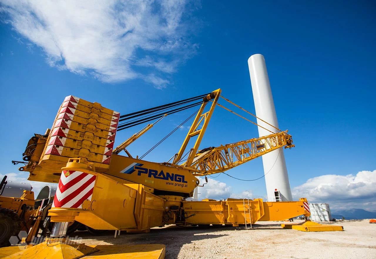 Počela montaža vjetroelektrana na Podveležju